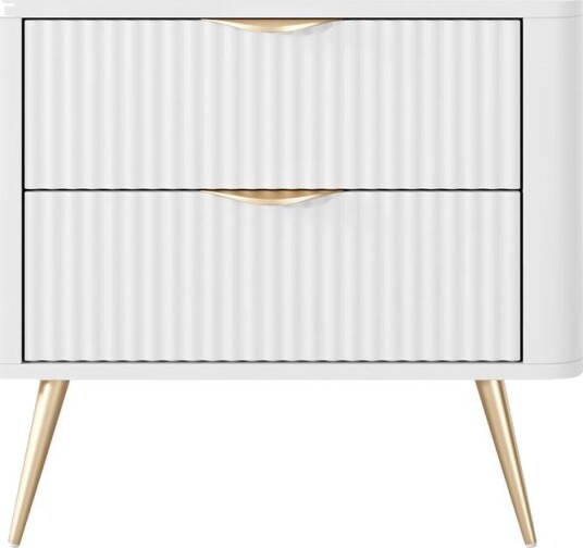 Forba Nattbord 64 cm - hvit