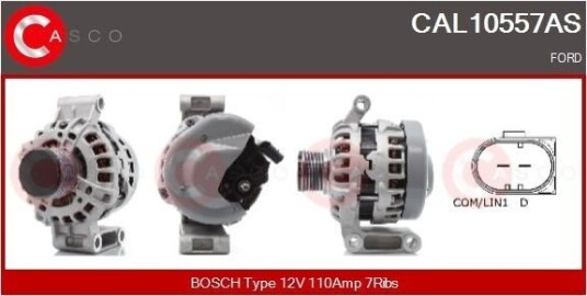 CASCO CAL10557AS Dynamo