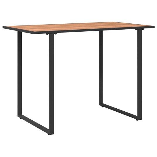 Hagebord Brunt 100x55x70 cm DPC og Stål