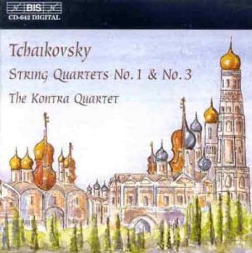 MediaTronixs Kontra Quartet : Tchaikovsky/String Quartets 1 and 3 CD Pre-Owned