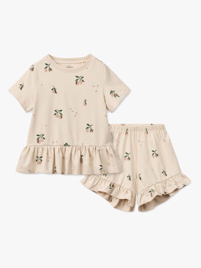 Liewood Ilford Set With Frills Cream 122/128