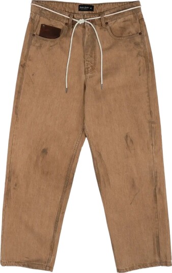 Goodies Sportive Camel Dirty Pants   CAMEL   S