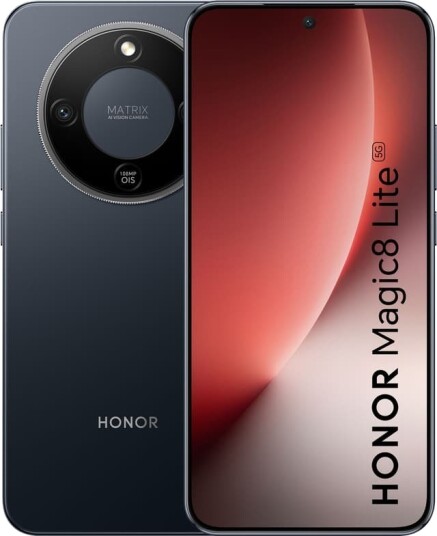 Honor Magic8 Lite 8GB RAM, 512GB Lagring, 5G Mobiltelefon - Midnight Black