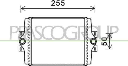 PRASCO BM123R002 Radiator motorkjøling