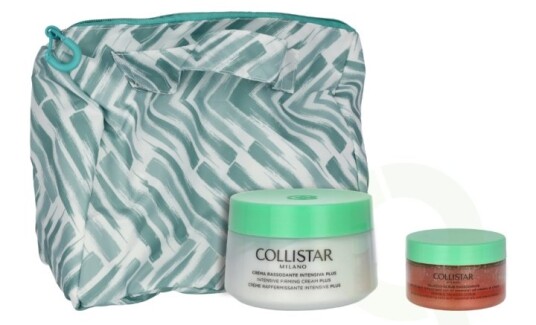 Collistar Body Routine Intensive Firming Set 550 ml Cream Plus 400ml Firming Thalasso-Scrub 150 ml Travel bag Collistar Body Routine Intensive Firming Set 550 ml Cream Plus 400ml Firming Thalasso-Scrub 150 ml Travel bag