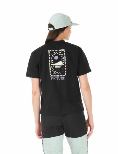 PICTURE ORGANIC CLOTHING Timont W Tech Tee Black L PICTURE ORGANIC CLOTHING Timont W Tech Tee Black L
