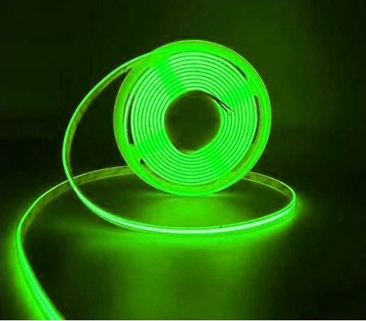 V Tac Led Cob List 10 W/M – 320 Led/M – 24 V – Grønn Lysfarge – Ip67 – 5 Meter Rull