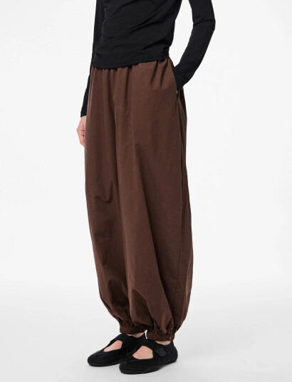 Pieces Pcbella Mw Balloon Wvn Pants D2D Brown S Pieces Pcbella Mw Balloon Wvn Pants D2D Brown S