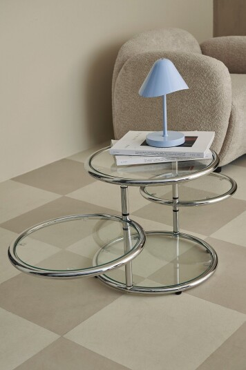 Ellos Home Sofa table Dotts H40cm Krom