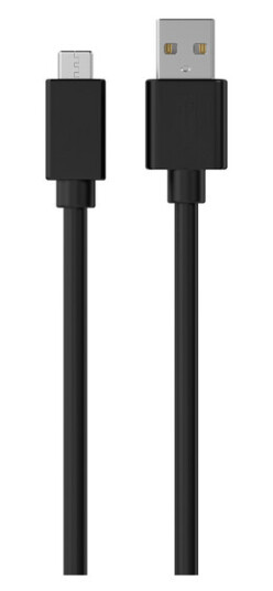 USB-C till USB Ladekabel 1 Meter Svart - Sinox