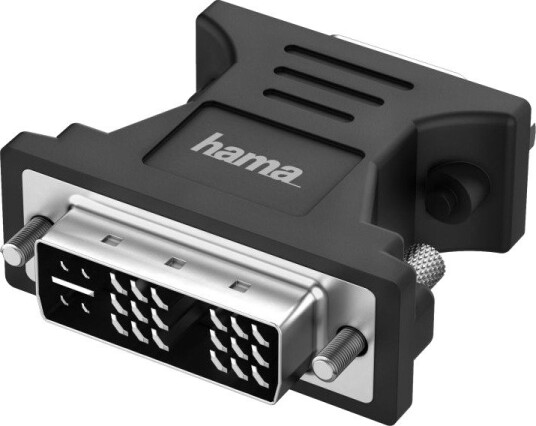 Hama Videoadapter Dvi-I S Til Hd-15 Vga W 1080P-Støtte Svart Hama Videoadapter Dvi-I S Til Hd-15 Vga W 1080P-Støtte Svart