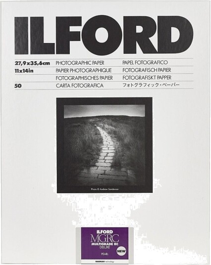 Ilford Multigrade RC Deluxe Fotopapir Glossy 8.9x14 cm 100 ark