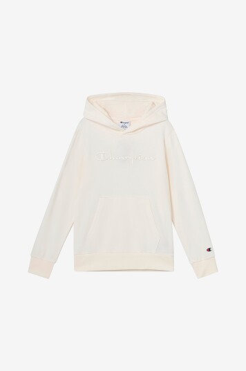 Champion Hettegenser Icons Tonal Hoodie With Large Logo Beige