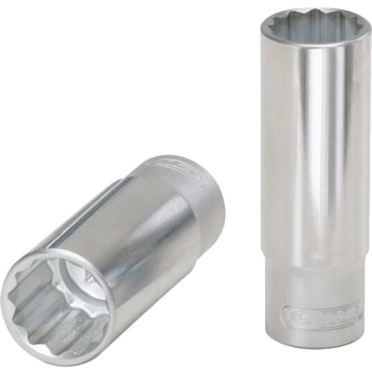Ks Tools 917.1271, Stikkontakt, 1/2", Metrisk, 1 Hoder, 22 Mm, Kromvanadiumstål