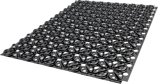 Roth Clima Comfort systemplate 10,5, for 10,5 mm gulvvarmerør, 10 stk