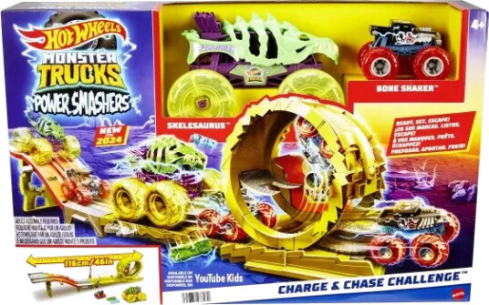 Hot Wheels Power Smashers Race &  Chase Lekesett