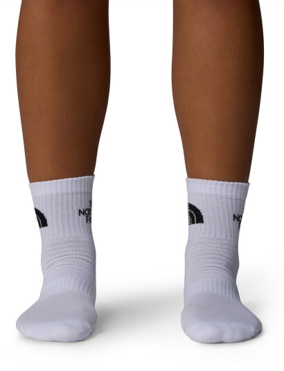 The North Face Multi Sport Cush Quarter Sock 3P - Multi/patterned - 38-40