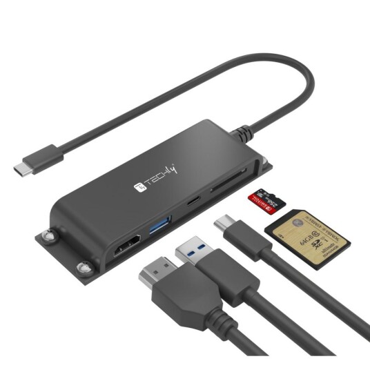 TECHLY Laptop Dock/Port Replicator