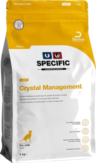 Specific Veterinary Diet Crystal Management Light 2 X 2 kg
