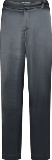 Ahlvar Gallery Mila Satin Trousers DARK GREY M