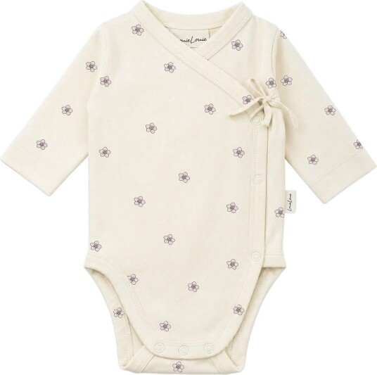 LouieLouie Wrap Body Jersey SMALL FLOWERS 56