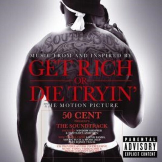 Filmmusikk, 50 Cent  Get Rich Or Die Tryin'  CD