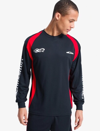 Quiksilver Mercury Moto Ls   Black   M