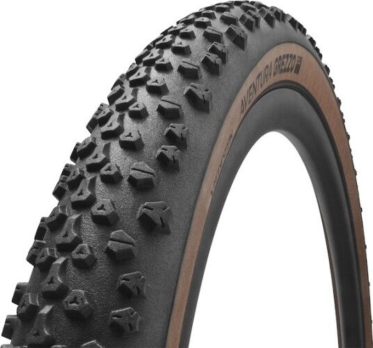 Vredestein Aventura Grezzo Core foldedekk gravel 700x38c svart/transparent Vredestein Aventura Grezzo Core foldedekk gravel 700x38c svart/transparent