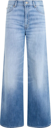 7 For All Mankind Dame Jeans Blå W28,
