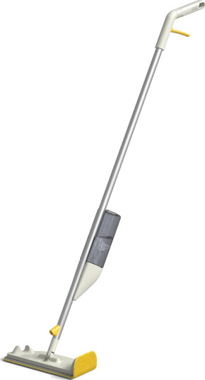 Joseph Joseph Cleantech 2 i 1 gulvmopp med skrubb Light Stone Joseph Joseph Cleantech 2 i 1 gulvmopp med skrubb Light Stone