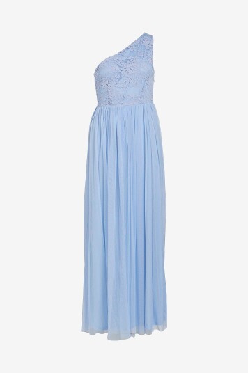 Vila Maxikjole viUlricana Oneshoulder Maxi Dress Blå
