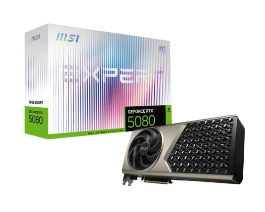 GeForce RTX 5080 Expert OC grafikkort 16GB GeForce RTX 5080 Expert OC grafikkort 16GB
