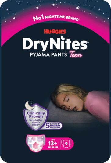 DryNites Bleie jente 13+ år 9 stk. DryNites Bleie jente 13+ år 9 stk.