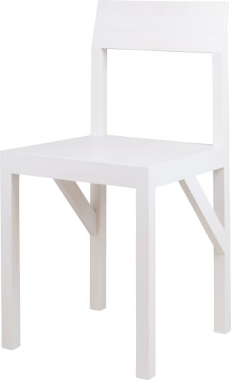 Frama - Bracket Chair Base White Spisestoler Hvit Tre