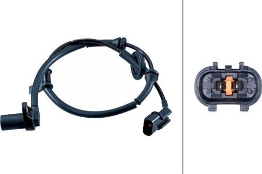 HELLA 6PU 358 252 621 Sensor ABS