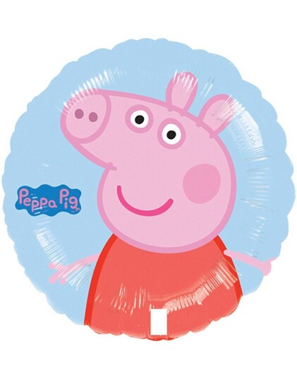 Rund Folieballong 43 cm Peppa Pig