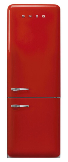 Smeg 50" Retro FAB38RRD5 Kombiskap Rød Smeg 50" Retro FAB38RRD5 Kombiskap Rød