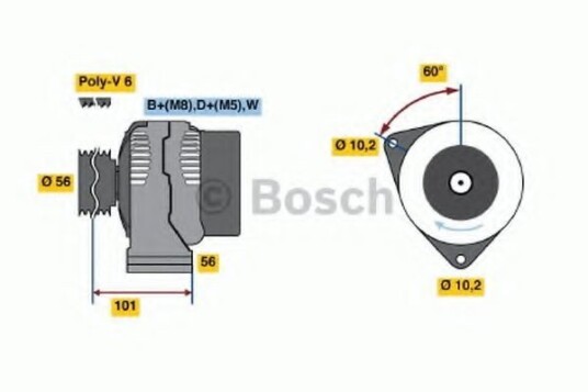 Dynamo BOSCH 0 986 036 820