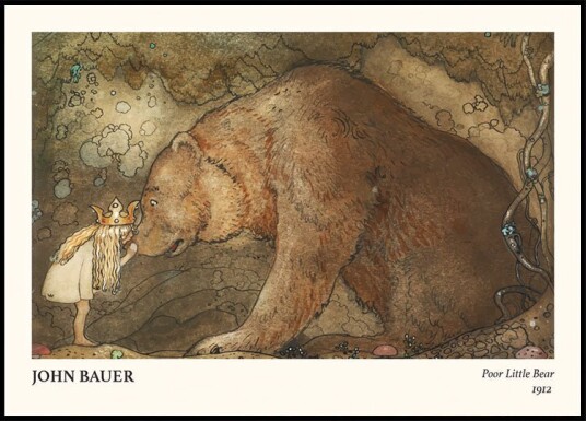 Poor little bear Plakat Plakat / 21x30cm Poor little bear Plakat Plakat / 21x30cm