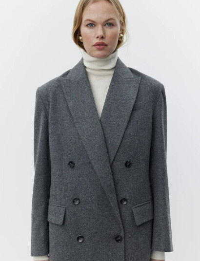 Day Birger et Mikkelsen Amir - Melange Wool - Grey - 38
