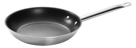 VEGA Stekepanne med belegg 24x5 cm (ØxH) Antrasitt Rund