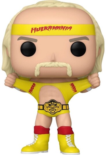Funko POP WWE actionfigur Hulkamania w/belt