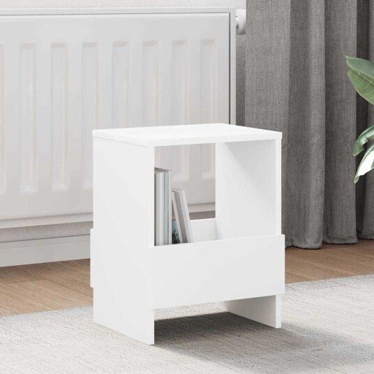 vidaXL Magasinreol 2 pcs Hvit 35 x 30 x 45 cm vidaXL Magasinreol 2 pcs Hvit 35 x 30 x 45 cm