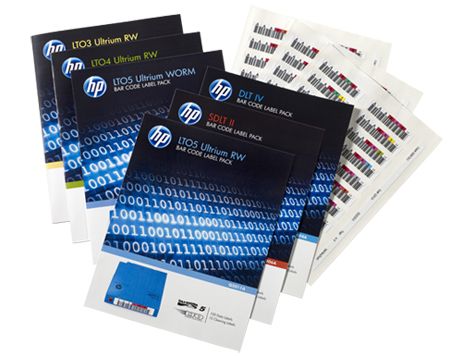 Hewlett Packard Enterprise HPE LTO-7 Ultrium RW Barcode Label Pack Hewlett Packard Enterprise HPE LTO-7 Ultrium RW Barcode Label Pack