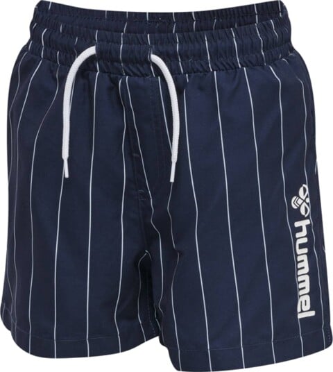 Hummel Chill Board Badeshorts Mørk Blå Stripete (128 / 8 år)