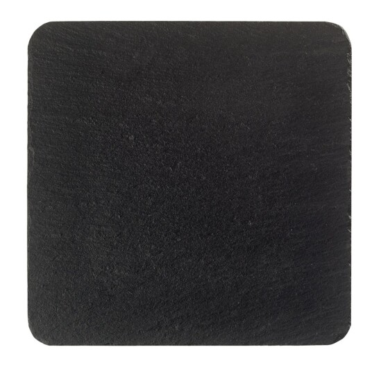 Vega Skiferplate Colwood svart 12.8x12.8x0.5 cm  Kvadratisk