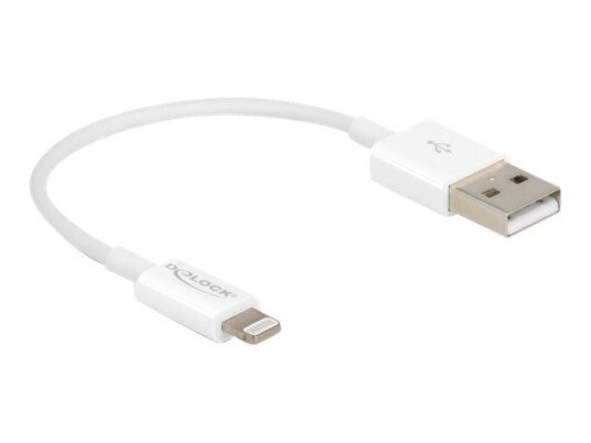 Delock Lightning-kabel - Lightning / USB - 15 cm