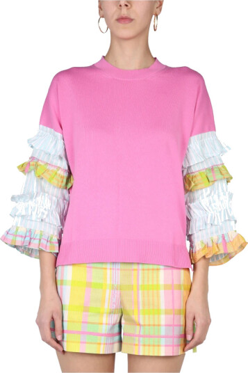Boutique Moschino Dame Bluser & Skjorter Rosa S, Boutique Moschino Dame Bluser & Skjorter Rosa S,
