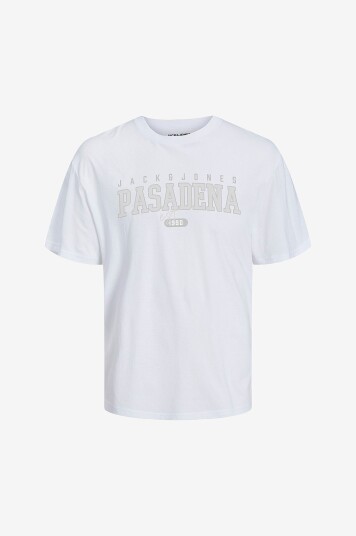 Jack & Jones Junior T skjorte jjCory Tee SS Crew Neck Hvit
