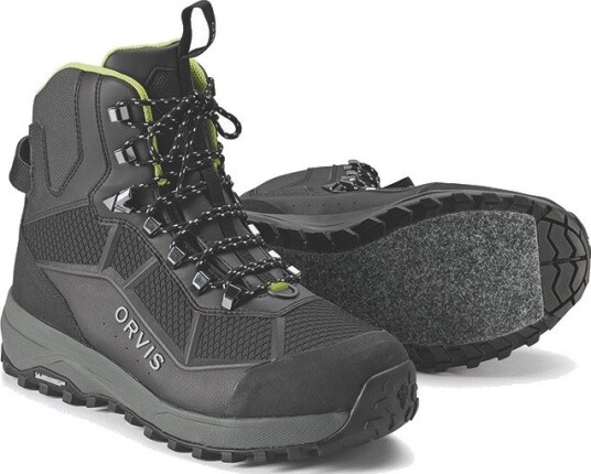Orvis Vadesko Hybrid Gummi Og Filtsåle Black 44 Orvis Vadesko Hybrid Gummi Og Filtsåle Black 44